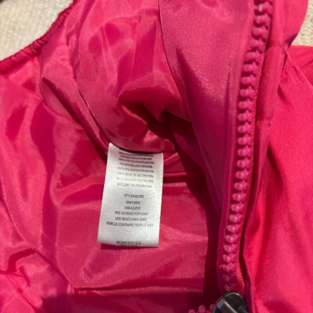 Pink Platinum Snowsuit Bib Snow Overall Sz‎ 4 Kids Girls Winter Hot Pink EUC